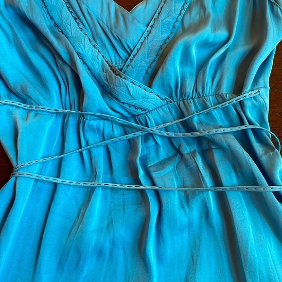 Elie Tahari Silk Goddess Wrap Tank - Picture 6 of 6